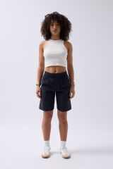 Halter Yaka Crop
