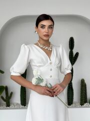 Linda Midi Elbise