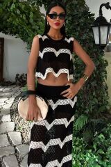 Shayna Ajurlu Crop Takım 9825