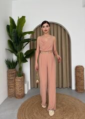 Darcy Sırt Dekolteli Tulum